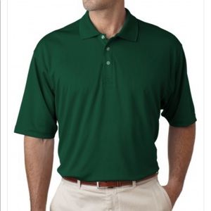 UltraClub Men's Heathered Polo